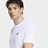 adidas Men's Workout Essentials Base T-Shirt, White, 3XL #2