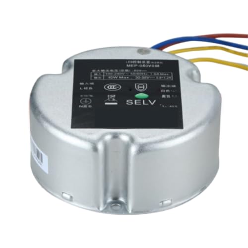 Iluminación interior perfecta con el Controlador Led MEP040V058 40W de corriente constante