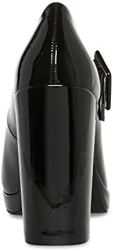 Madden Girl Women's Ursulla Mary Jane Flat, Black Patent, 10 | Image 2