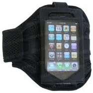 iPhone 4 4S Heavy Duty Adjustable ArmBand Case Cover For RUNNING SPORTS GYM BIKE CYCLE JOGGING – Black