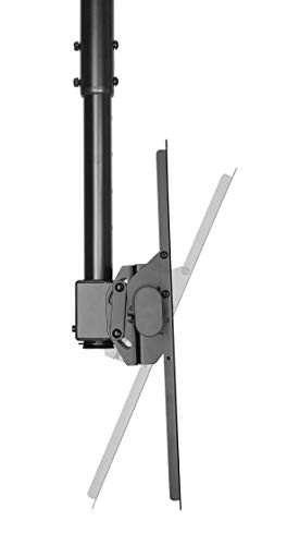 HALTERUNGSPROFI DHS6001 Deckenhalterung Neigbar 360 Grad drehbar für 40 42 46 47 50 55 60 63 65 70 Zoll TV VESA bis 600 x 400 optimal für LCD LED TV 4K UHD – Bild 6