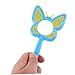 ibasenice 3Pcs Boy Girl Handheld Plastic Magnifying Glass with Cartoon High Definition Exploration Toys for Outdoor Nature Observation Colorful and Odorless Material for Boys and Girls