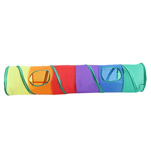 Tubo de juego para gatos plegable para optimizar espacio y diversión 5