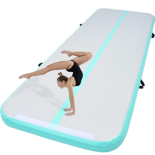Happybuy Inflatable Air Gymnastic Mat,...
