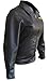 III-Fashions Womens Kelly McGillis Charlie Vintage Gun Bomber Air Force Flight Aviator Costume Pilot Black Faux Leather Jacket