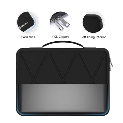 Image of Smatree Hard Eva Protective Sleeve Case Compatible For 18 Inch Alienware M18 /M18 R2 Gaming Laptop,Waterproof Slim Sleeve Case For 18 Inch Alienware Gaming Laptop(X8330),Black
