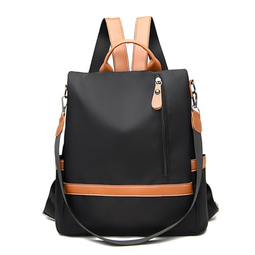 Backpack-Purse-for-Women-Anti-Theft-Backpack-Fashion-Backpack-Purse-Womens-Backpack-Purses-Cute-Backpack-Travel-Backpacks-Satchel-Handbags-Ladies-Shoulder-Bags-Multi-Purpose-Design-Black Backpack Purse for Women, Anti Theft Backpack Fashion Backpack Purse, Womens Backpack Purses Cute Backpack, Travel Backpacks Satchel Handbags Ladies Shoulder Bags Multi Purpose Design (Black) - Image 1