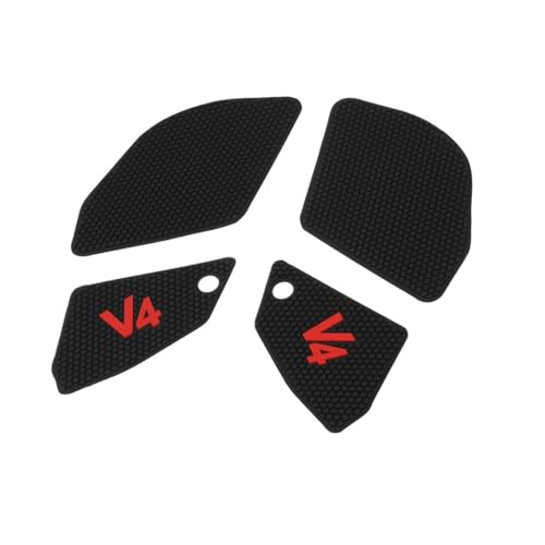 Autocollants latéraux Panigale V4 avec poignées de grip protectrices contre l'usure