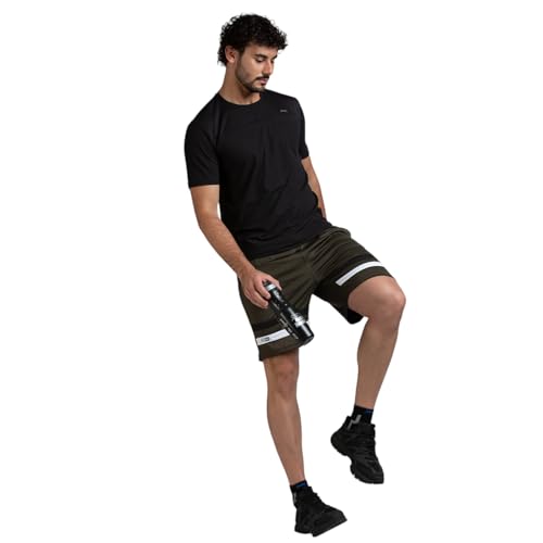 Image of Black Panther Mens Polyester Acti Fit Half Sleeve T-Shirt