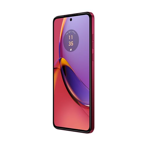 Smartphone Moto G84 5G 8GB RAM Boost* 256GB Viva Magenta - Couro vegano