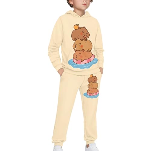 HUIACONG Boys Girls Sweatsuits for Kids Children Sweat Suit3
