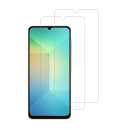 UPONEW 2 Pack for Samsung Galaxy A06 2025 HD High Clear Tempered Glass Screen Protector Frontier Protective Protector Film