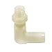 Nylon Elbow With Lock Nut 3/8" Barb (Pack of 5)