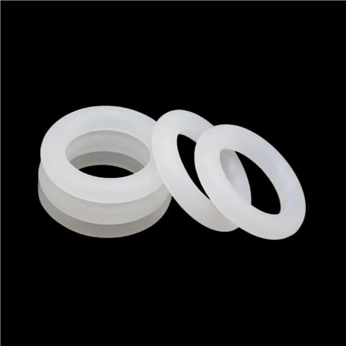 Joint torique silicone blanc 38mm pour éliminer les fuites de pression
