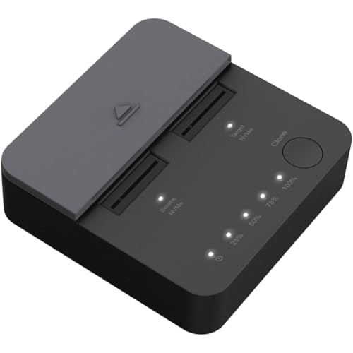 undefined 玄人志向 スタンド型 外付けドライブ (お立ち台) USB3.2 Gen 2x2 (20G) 接続 M.2 NVMe SSD クローン ドッキングステーション KURO-DACHI/CLONE/NVMe の商品画像 10
