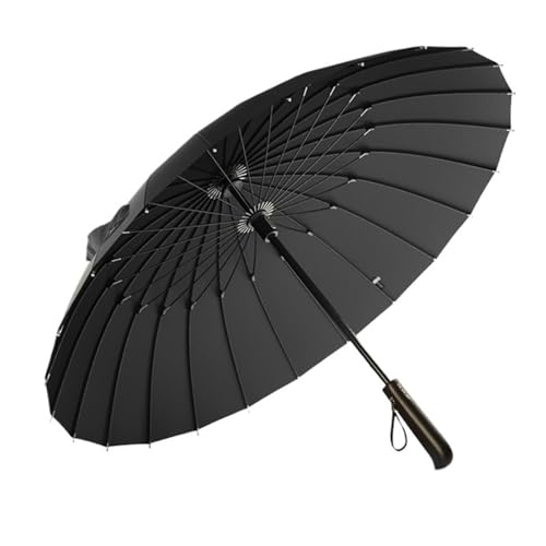 Grand parapluie de golf 24K : l'élégance robuste face au vent