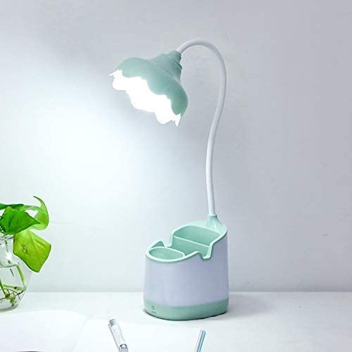 Lampe de table pliable LED pour étudier confortablement avec capteur tactile noir
