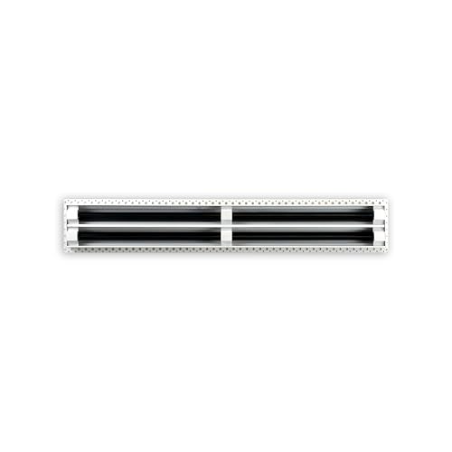 Image of BUILDMART - 30x4 MUD-in Air Vent Cover - Drywall MUD in White Air Vent - MUD Linear Slot Diffuser - Register Grille for Ceiling and Walls - Texas Buildmart