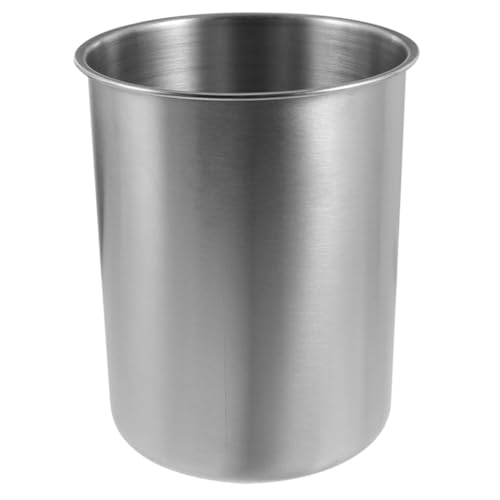 NUOBESTY Cubo de Hielo de Acero Inoxidable para Bebidas Enfriador Metálico Portátil para Bar y Fiesta Contenedor Resistente para Vino y Cerveza Superficie Lisa Segura para Uso Hotel y Ktv