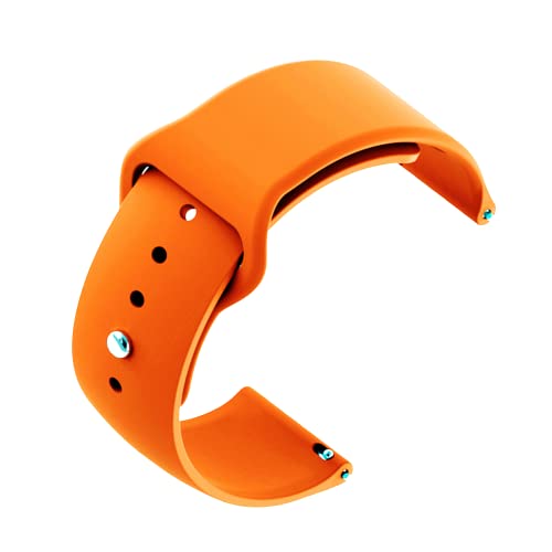 Image of YODI Soft Silicon 20mm Watch Strap Band For BoAt Watch Matrix Smart Watch only (smartwatch not included)