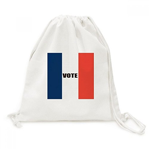 Élections générales sac à dos cordon France en toile de voyage
