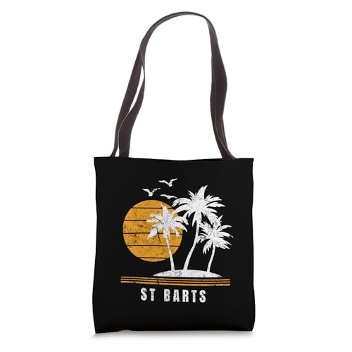 St Barts Island, Caribbean Vacation Souvenir Tote Bag