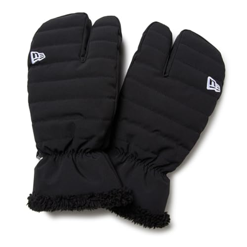 [ニューエラ] ゴルフ 手袋グローブ 無地 ブラック FREE GF WARM MITTEN GLOVES BLK