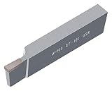 Micro 100 CT-121 Cut Off Tool - CT Style - Brazed, 1/4' Width, 3/4' Length, 1' Max Bore Depth, 1/2' Square...