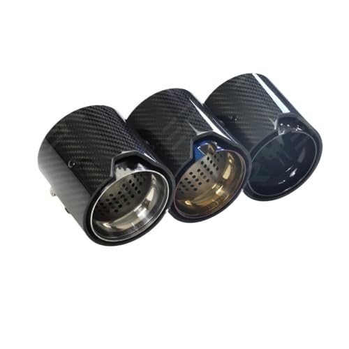 Tuyau d'échappement voiture look sport en carbone pour vos sorties et rassemblements