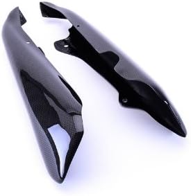 Bestem CBDU-HPMTD-TFR Black Carbon Fiber Tail Side Fairings for Ducati Hypermotard 796/1100/1100S