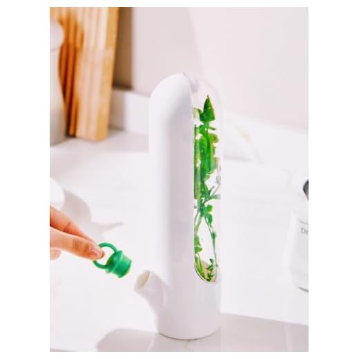 Vegetable Storage Container Asparagus and Herbs- Keeps Produce Fresh, BPA-Free, Compact Design 9.65"x2.56"x2.56"