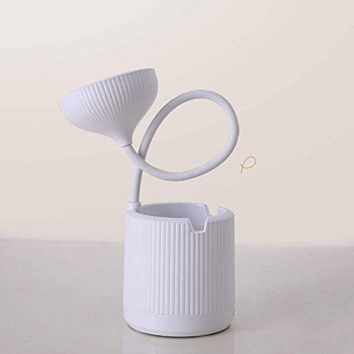 LED-Schreibtischlampe – Augenschonende USB-Tischleuchte, flexibles Schwanen-Design, Touch-Steuerung, ideal zum Lesen, Lernen und Nachtlicht für Kinder
