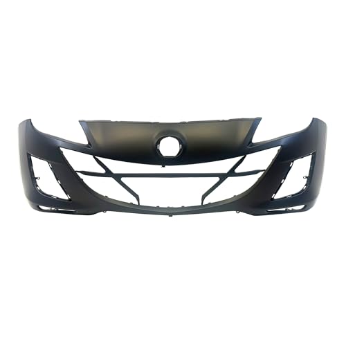 Image of FitParts Compatible with Mazda 3 2010-2011 Front Bumper Cover | Primed, Sedan /Hatchback, L GS Sport GX I Touring i Hatchback, Ready to Paint, OEM BCW850031JBB, MA1000223