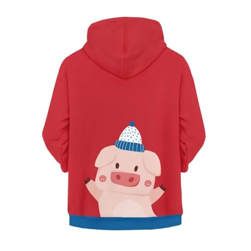 Boys Zip Up Hoodie for Girls Printed Pullover Hooded Sweatshirt Outwear Casual Jacket Sports Coat with Pockets2