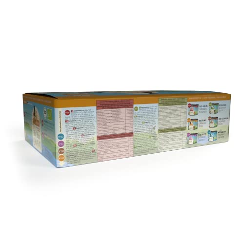 catz finefood Bio Katzenfutter nass MIX Paket - 6 x 200 g - Nassfutter für Katzen - N° 513, 511, 509, 507, 505 & 503 - ohne Getreide & zugesetzten Zucker (1,2 kg)