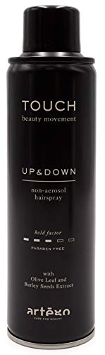 Art Touch Up&Down Hairspray 400ml spray fixant cheveux volume laque finition anti-frisottis