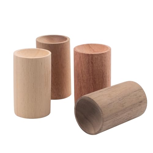 4 Difusores Pasivos de Madera para Aceites Esenciales miniatura 1