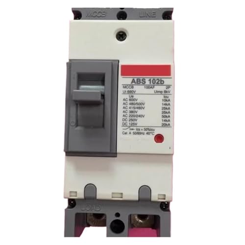 Disjoncteur ABS 102b 40A évite coupure et surcharge de circuit 2P