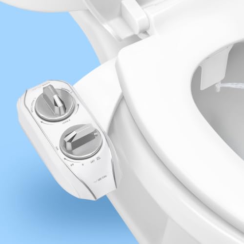 LUXE Bidet NEO 185 PLUS - Patented Bidet Attachment for Toilet, Chrome