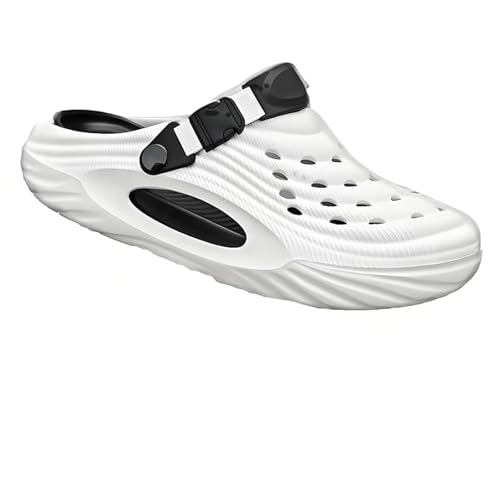 Breathable Slip-On Sandals for Men, Men's Garden Clogs, Comfort Non-Slip Soft Summer Beach Shoes, Cool