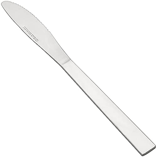 CAC 1002-08 Windsor 18/0 Stainless Steel Flatware, 1 Dozen Dinner Knives