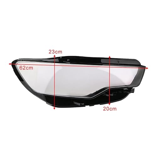 Cache phare avant gauche transparent Audi A6 C7 2013 2014 2015 optique vitrage