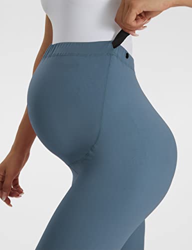 Image of Buttergene Maternity Leggings Buttery-Soft 28'' Maternity Yoga Pants | Silky-soft, Suitable Thickness, Ultimate Comfort, Yoga, Elastic Band, U-shaped Belly, Pregnancy and Postpartum