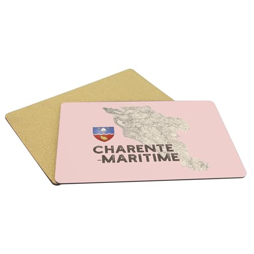 Set de table liège La Rochelle napperon rose Charente Maritime 17 - 5