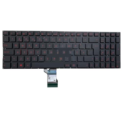 Clavier Asus ZenBook Q501 N501VW idéal pour travailler dans la pénombre
