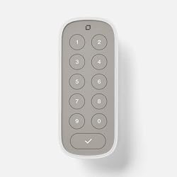 Level Keypad - Compatible with Any Level Lock or Bolt - Weatherproof with LED Backlight - Bluetooth-Enabled Door Lock Accessory for Keyless Entry (White)