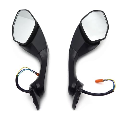 Rétroviseurs moto haut de gamme avec clignotants LED pour YZF R1 et R6