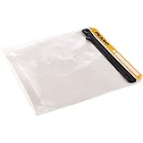 Plano Stowall Series Deluxe XL Waterproof Storage Bag, Transparent, TPU Plastic, Tackle Organization Storage, Heavy-Duty Resealable Zipper Seal Closure