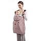 Winterbezug für Babytrage, Warm Universal Babytragebezug Wasserdicht Tragecover für Babytragen (Rosa)