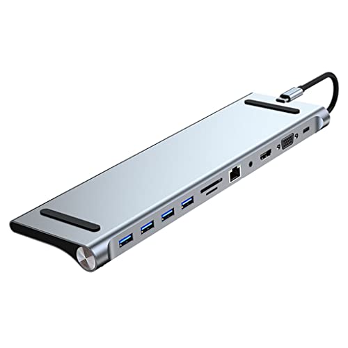 Hub Type C 11 en 1 résout le manque de ports sur votre PC pour relier tous vos écrans et câbles